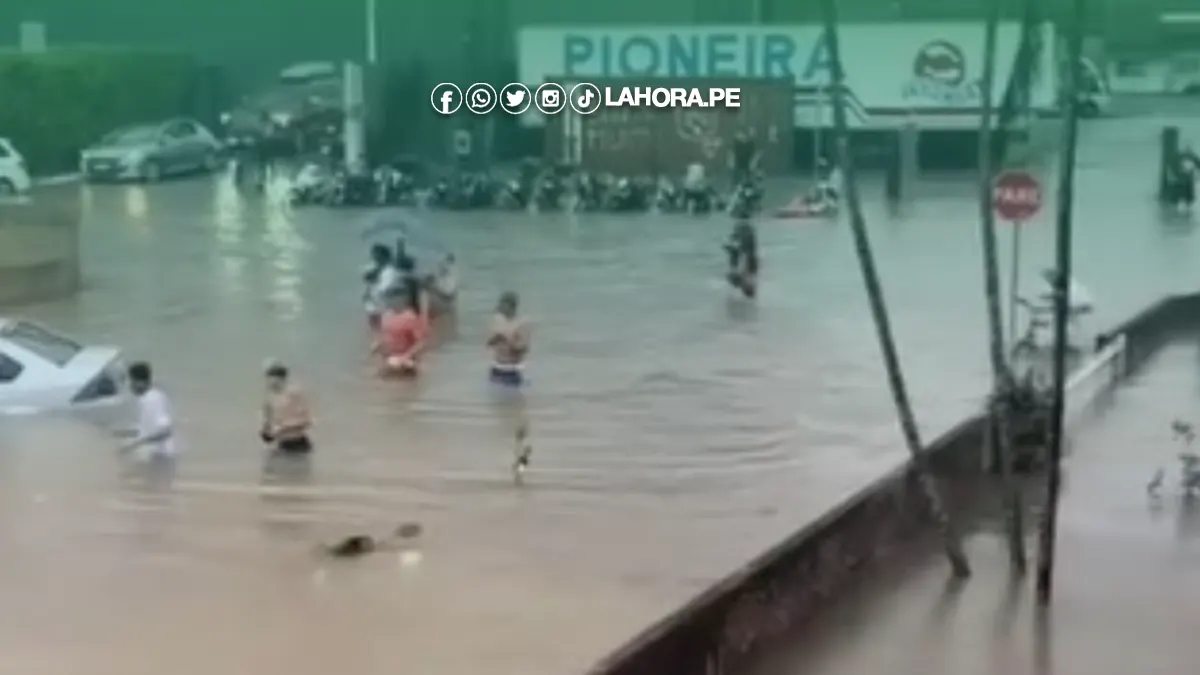 Brasil tras las intensas lluvias