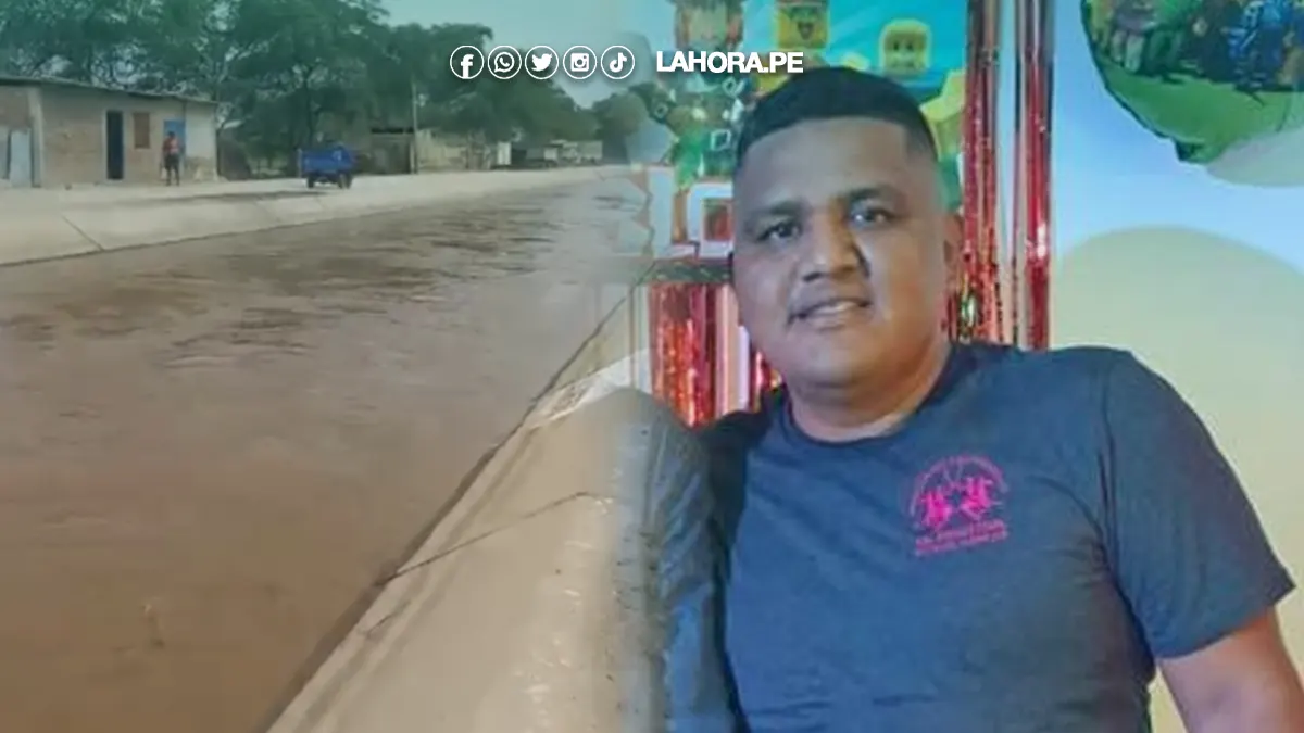 Bajo Piura: Joven padre de familia se ahoga en canal San Luis